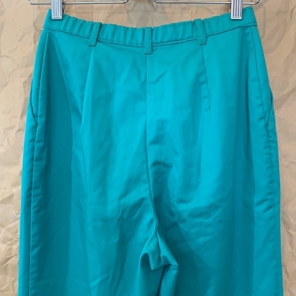 Levi’s Sportswear Vintage Green Button Zipper Pleated Mom Pocket Khaki Pants 13” - Picture 11 of 14